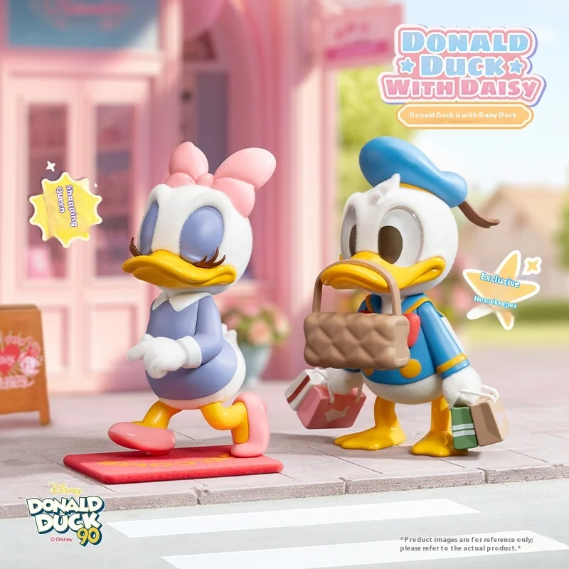 

Hot 52toys Disney Donald Duck And Daisy Are Together Blind Box Tide Play Cute Hand-Made Children Holiday Surprise Gift Ornaments