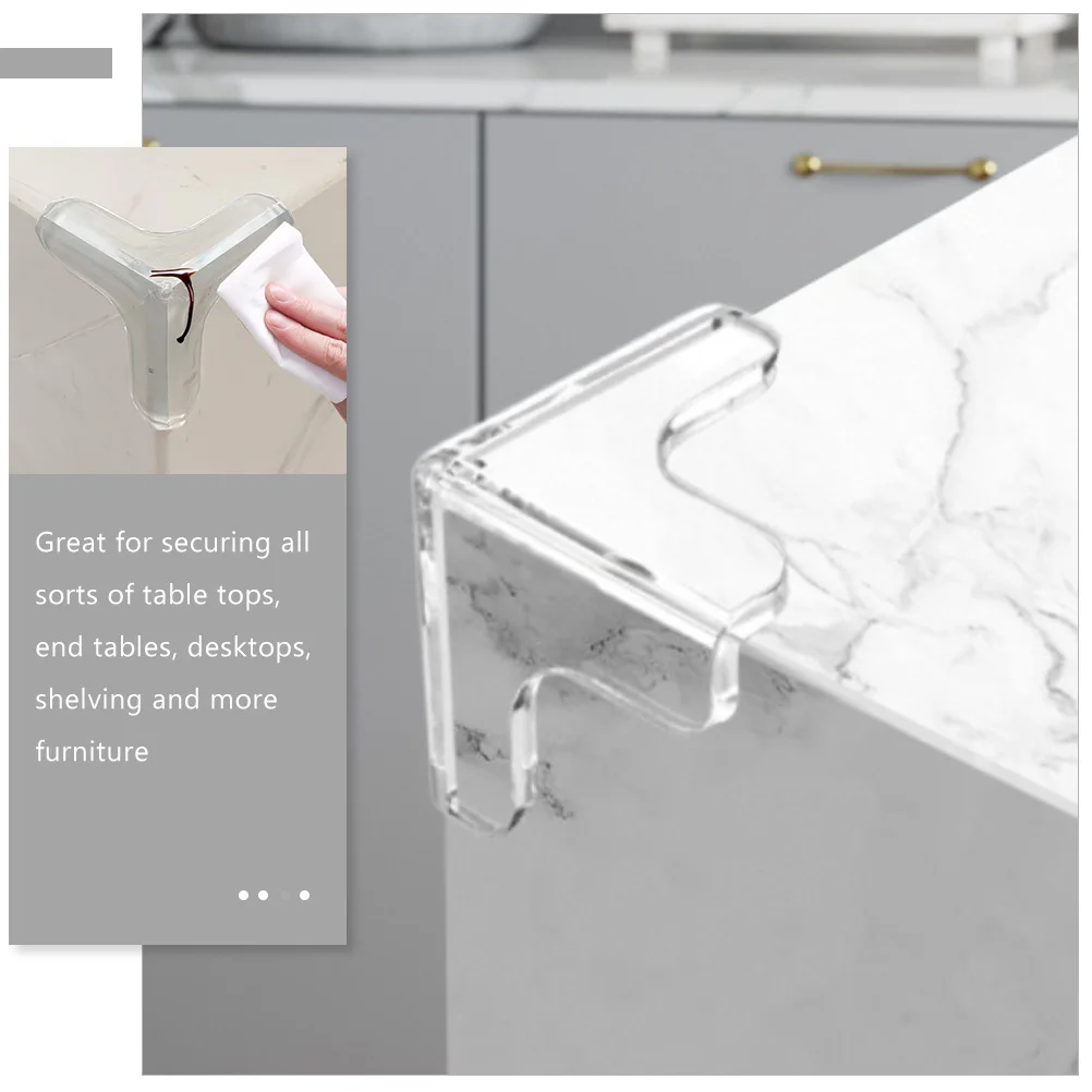 

10Pcs Corner Protective Covers Baby Safety Edges Protectors Home Furniture Guard Corner Covers