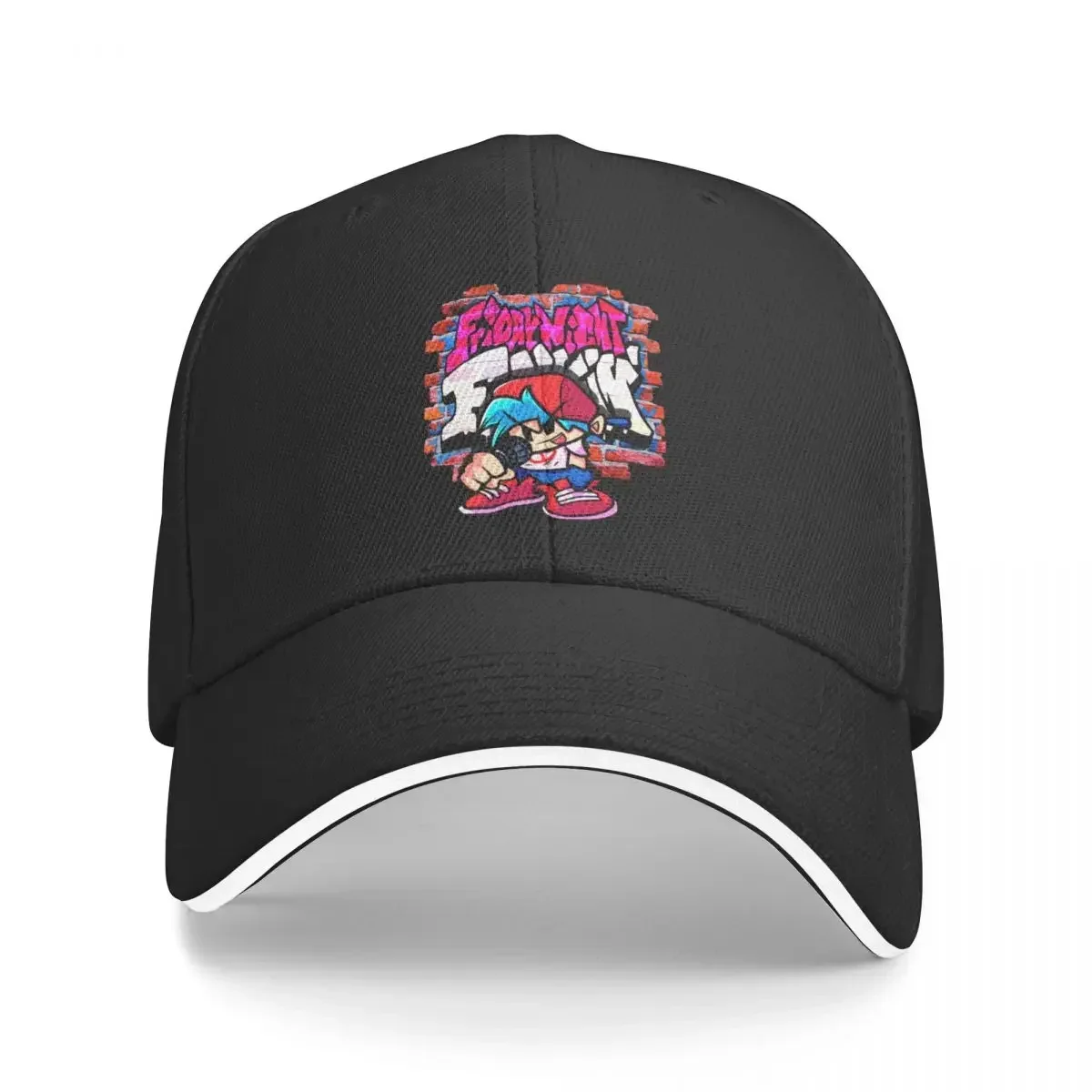 BoyFriend FNF. Brick wall Baseball Cap Sun Cap Sports Cap fashionable Women's Beach Men's