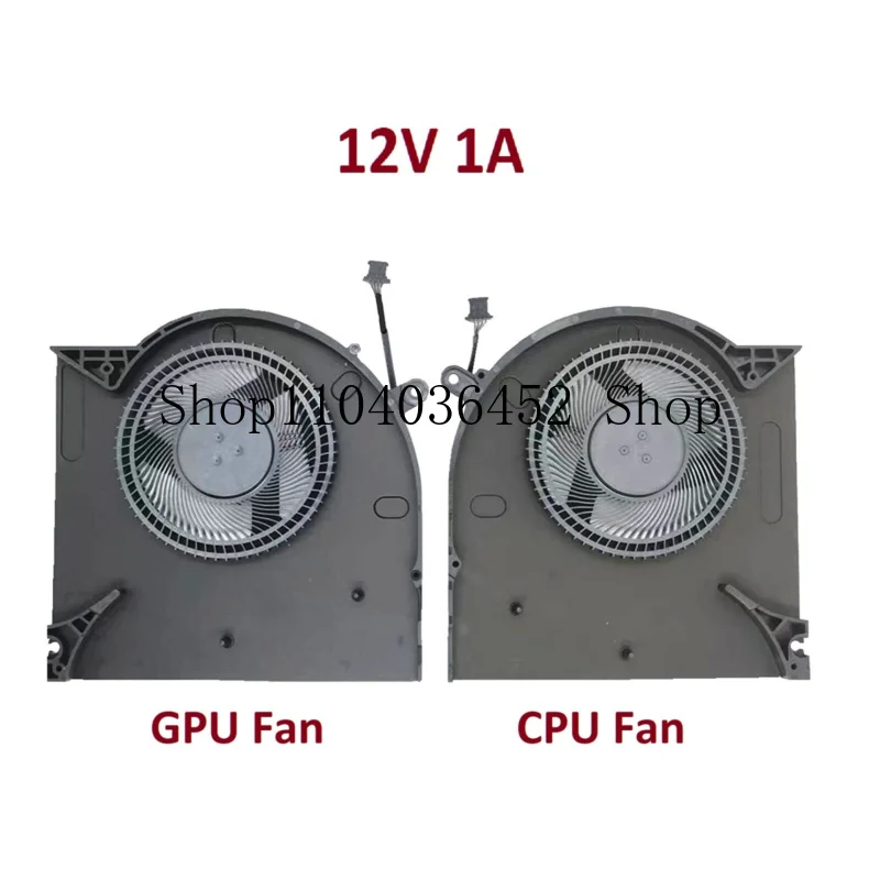 CPU&GPU Cooling Fan For DELL Alienware M17 R3 R4 P45E 2020 0CNV63 0H5TYJ 73TYJ