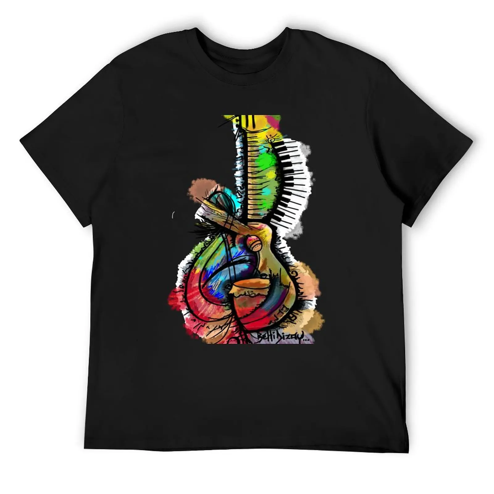 flash art vibration T-Shirt cotton graphic tees customizeds t shirt men 100℅ cotton