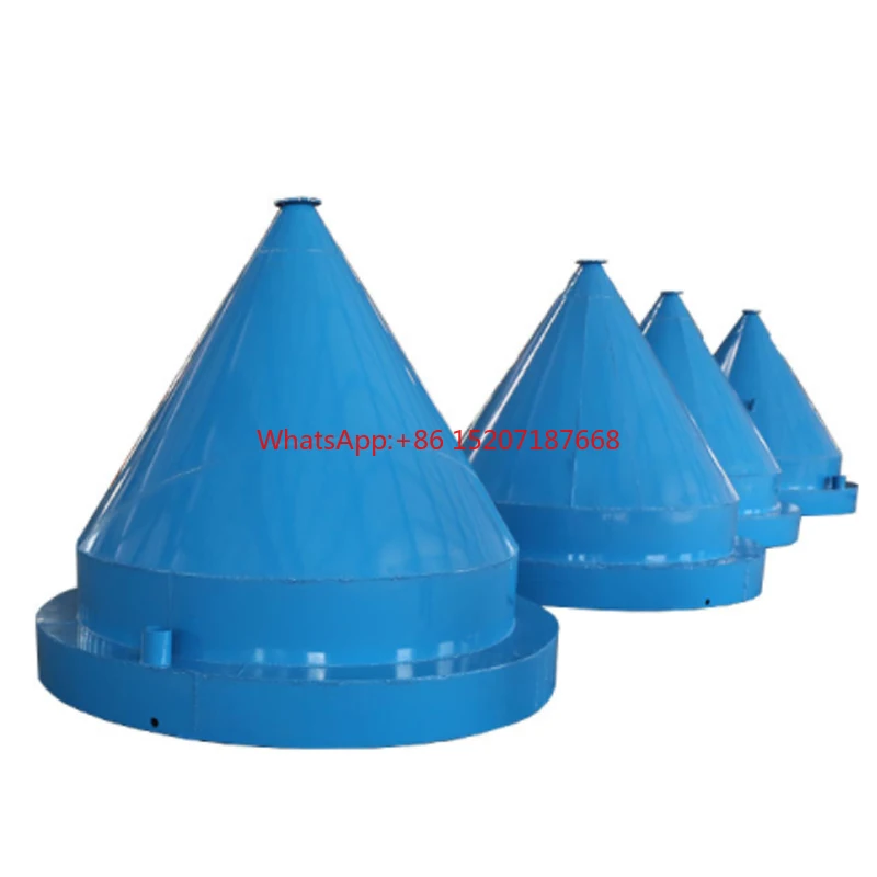 High Capacity Industrial Mining Machinery Desliming Hopper Cone Classifier For Desliming Classification