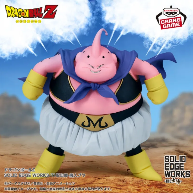 BANPRESTO-Figurines d'action Dragon Ball Z, Bandai, Anime, Monid Edge, Punta KS, The Dejin-Majin Buu, Jouets à collectionner, Original, En stock