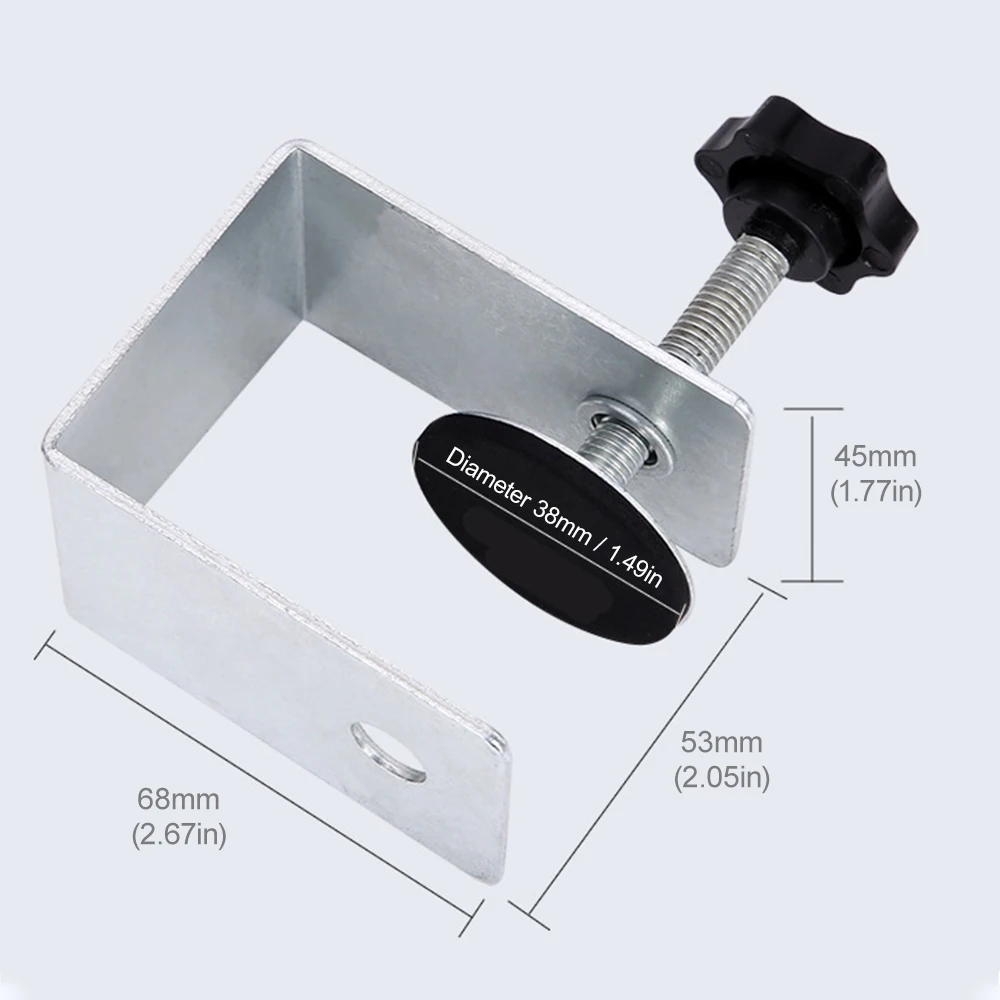 Imagem -04 - Clipe de Fixação Ajustável para Montagem de Madeira Gaveta Universal Grampos de Instalação Frontal Kit Adaptador Titular Aids Jig Tool