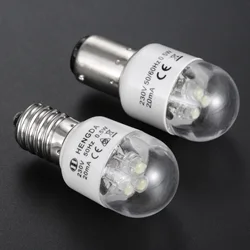 BA15D E14 Sewing LED Bulb For Singer Juki Pfaff Janome Brother AC 190-250V 0.5W 47-63Hz  Home Household Sewing Machine Parts 1PC