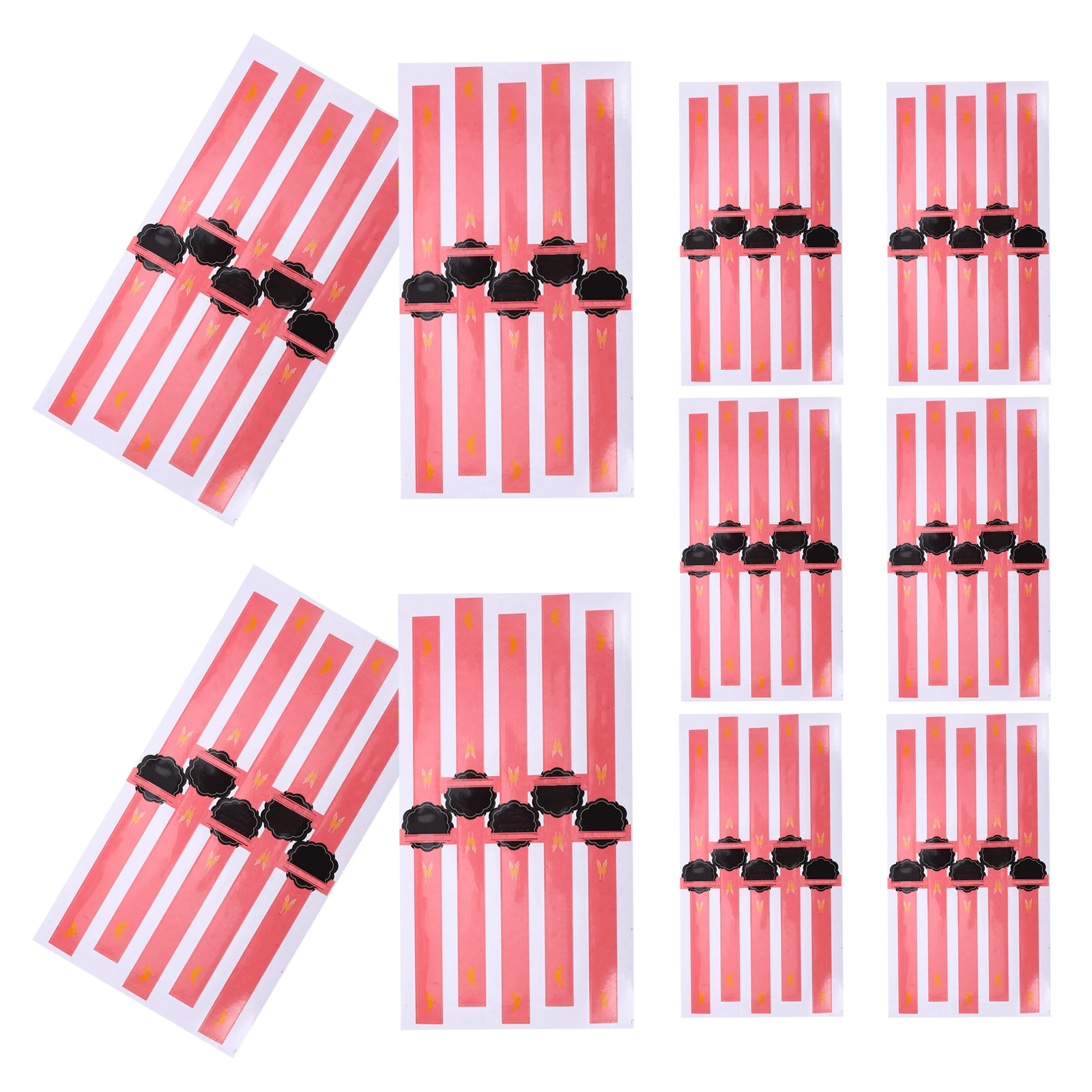 

100pcs Sealing Stickers Bakery Label Sticker Smooth Adhesive Envelope Seal Packaging Bag Wrapping Treats Cookie Cake