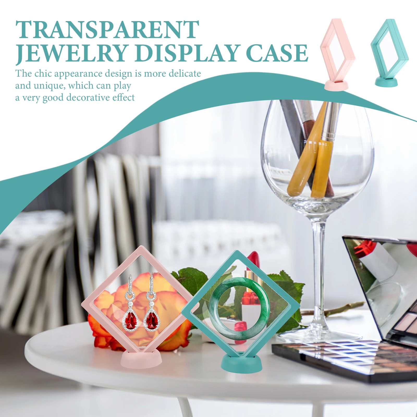 

8 Sets Small Jewelry Display Frame Ring Frames Collection Organizer Organizers and Storage