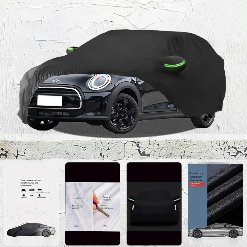 

For Mini BMW mini all-weather outdoor fully covered with snow and UV protection waterproof Sun Shade Snow Rain Wind Resistant