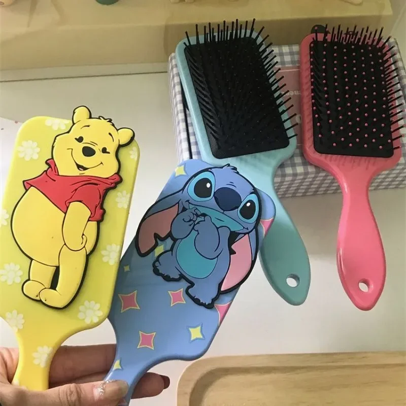 

Disney Stitch air cushion comb anime Winnie the Pooh high-looking massage comb hair brush hair care hairdressing tool girl gift