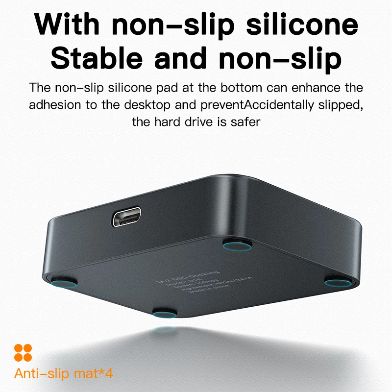 Meetiger M.2 SSD Enclosure M2 NVMe SATA SSD Adapter 10Gbps USB3.2 Type-C M.2 External Hard Drive Copy Disk Case for PC Laptop