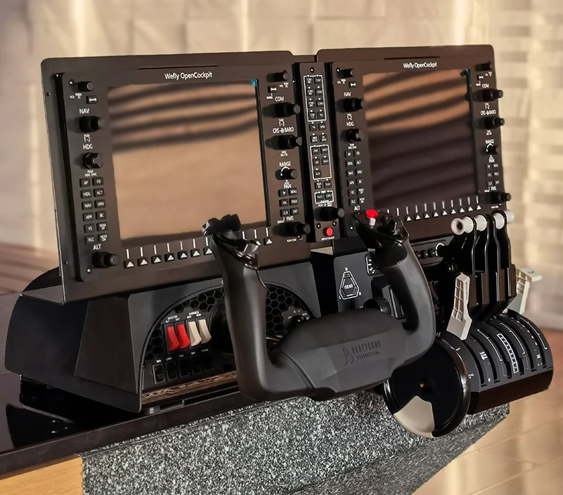 G1000 Integrated Avionics, Simulated Flight Instrument Navigation Controller Multifunction Display