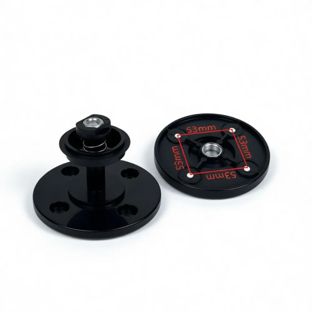 professional-welder-wire-feed-tension-shaft-for-5kg-15kg-spool-holder-otc-compatible-four-hole-mount-mechanical-accessory