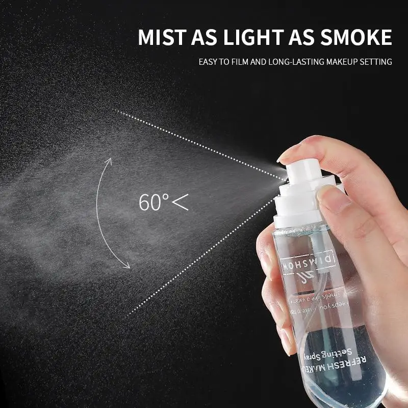 【whb】dimshow-spray-fixador-de-maquiagem-100ml-hidratante-de-longa-duracao-controle-de-oleosidade-fixador-rapido-cosmeticos-que-mantem-a-maquiagem