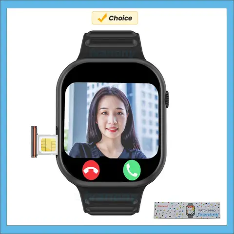 스마트 워치 성인용 아몰레드 스마트워치, 구글 플레이 스토어, 다운로드 카메라, 영상 통화, 독립 SIM 카드, 음성 어시스턴트, 4G 앱
