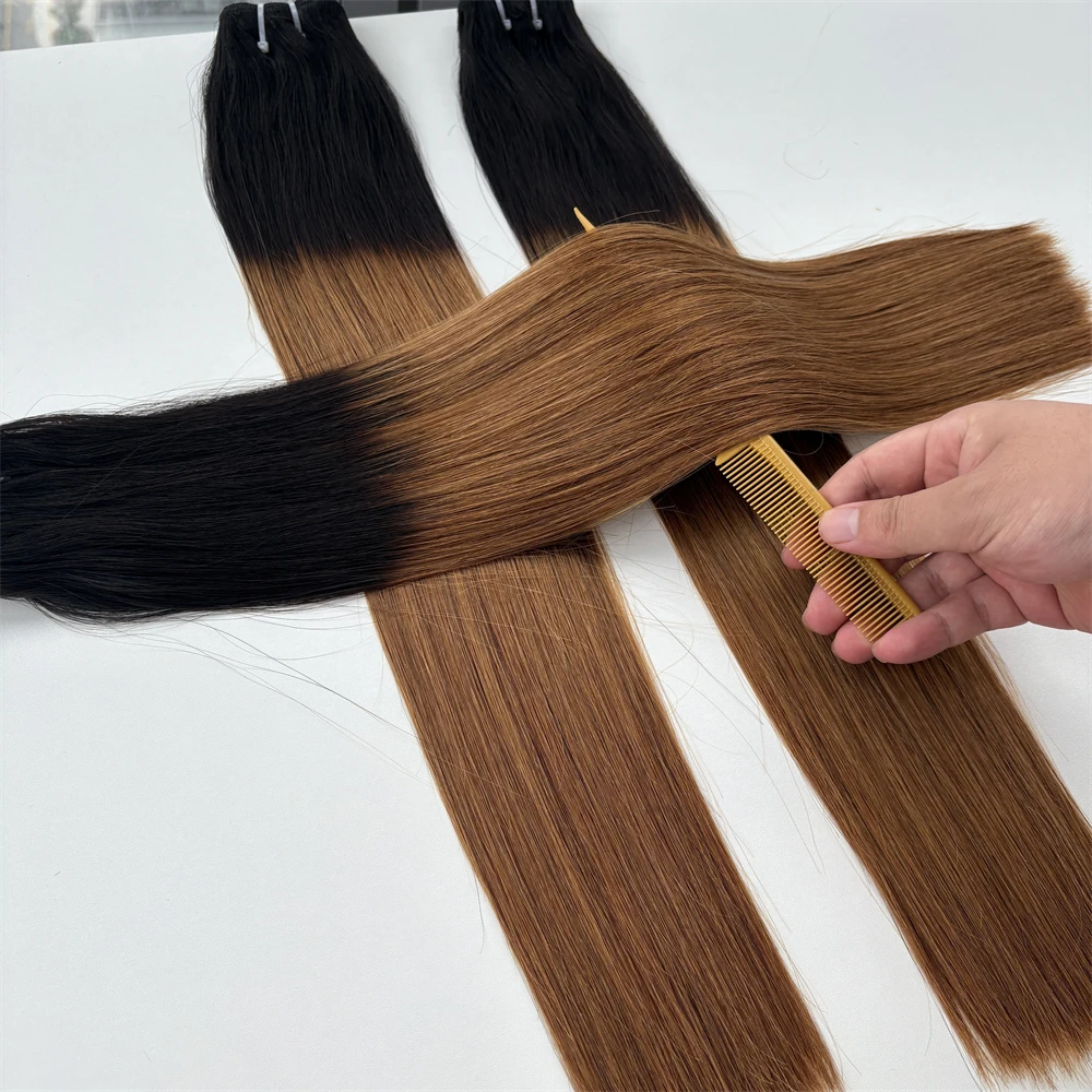 

Only 1Pcs Super Double Drawn 15A Vietnamese Bone Straight Hair Bundles With 2x6 Closure Virgin Human Hair Millionaire Queen