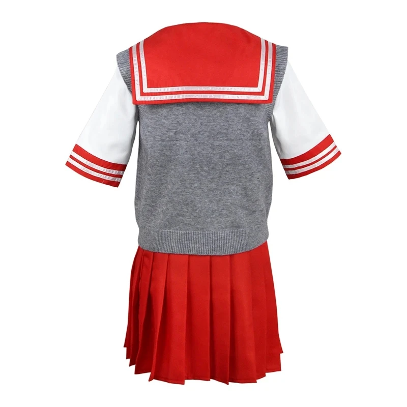 Disfraz de Anime My Dress Up Darling Inui Sajuna para hombre y mujer, uniforme escolar JK, falda, trajes de Halloween