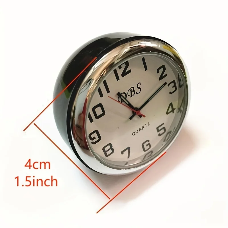 Mini quartz table clock for men and women, desktop decoration, portable, simple and creative, silent bedside student car watch