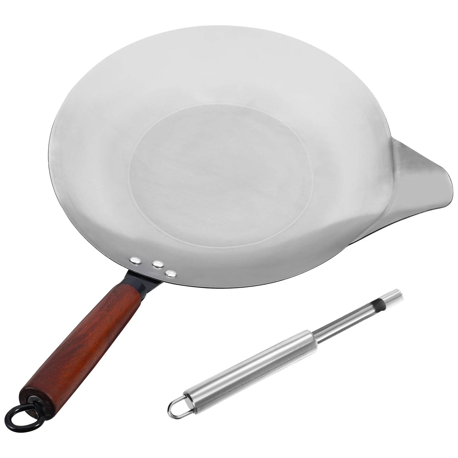 

Melting Pot Long Handle Chocolate Butter Cheese Caramel Pan Flat Bottom Even Heat Pour Spout Baking for Dessert