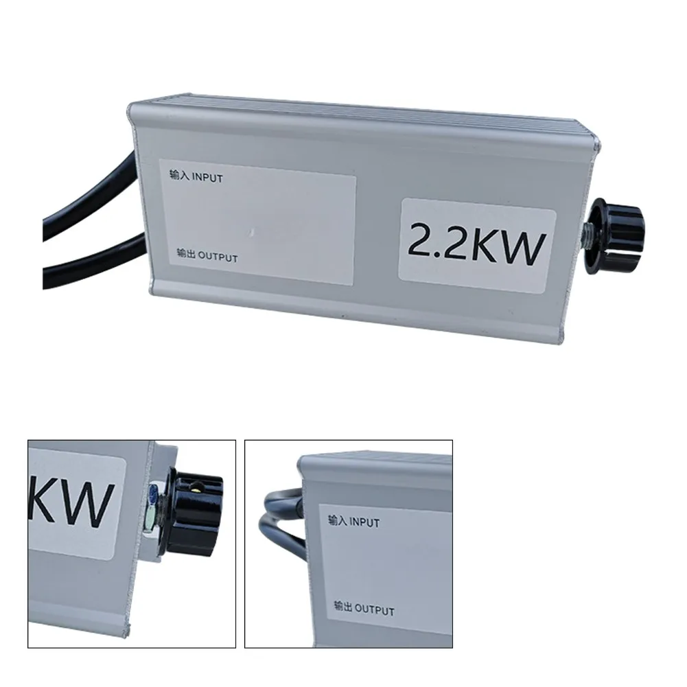 380V 3 Phase Fan Rotation Controller 2200W With Knob, Manual Adjustable Motor Control For Axial Flow Ventilation