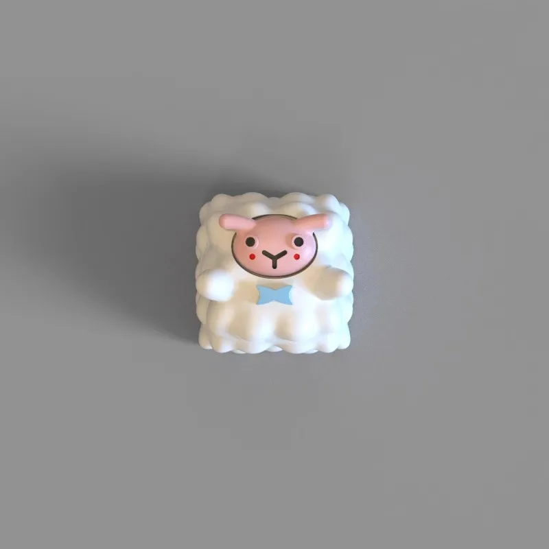 One Club Keycaps 3D Resin Creative Cartoon Animal Keycaps Customized For Mechanical Keyboard PC Gamer Accessories Gift