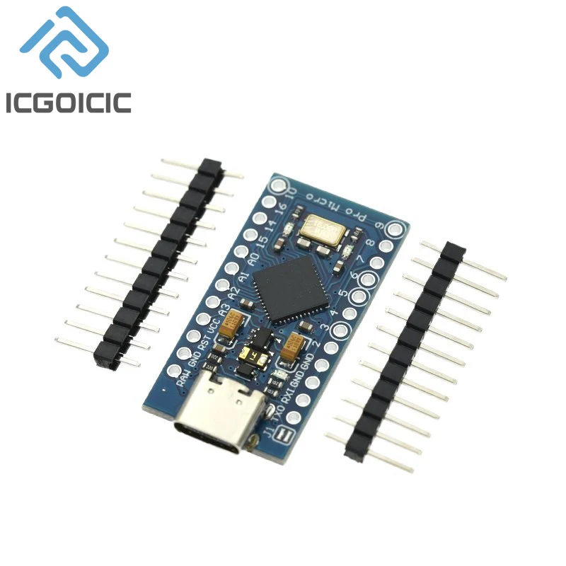 Type-C MICRO USB ATMEGA32U4 Module 5V 16MHz Board For Arduino ATMEGA32U4-AU/MU Controller Pro-Micro Replace Pro Mini