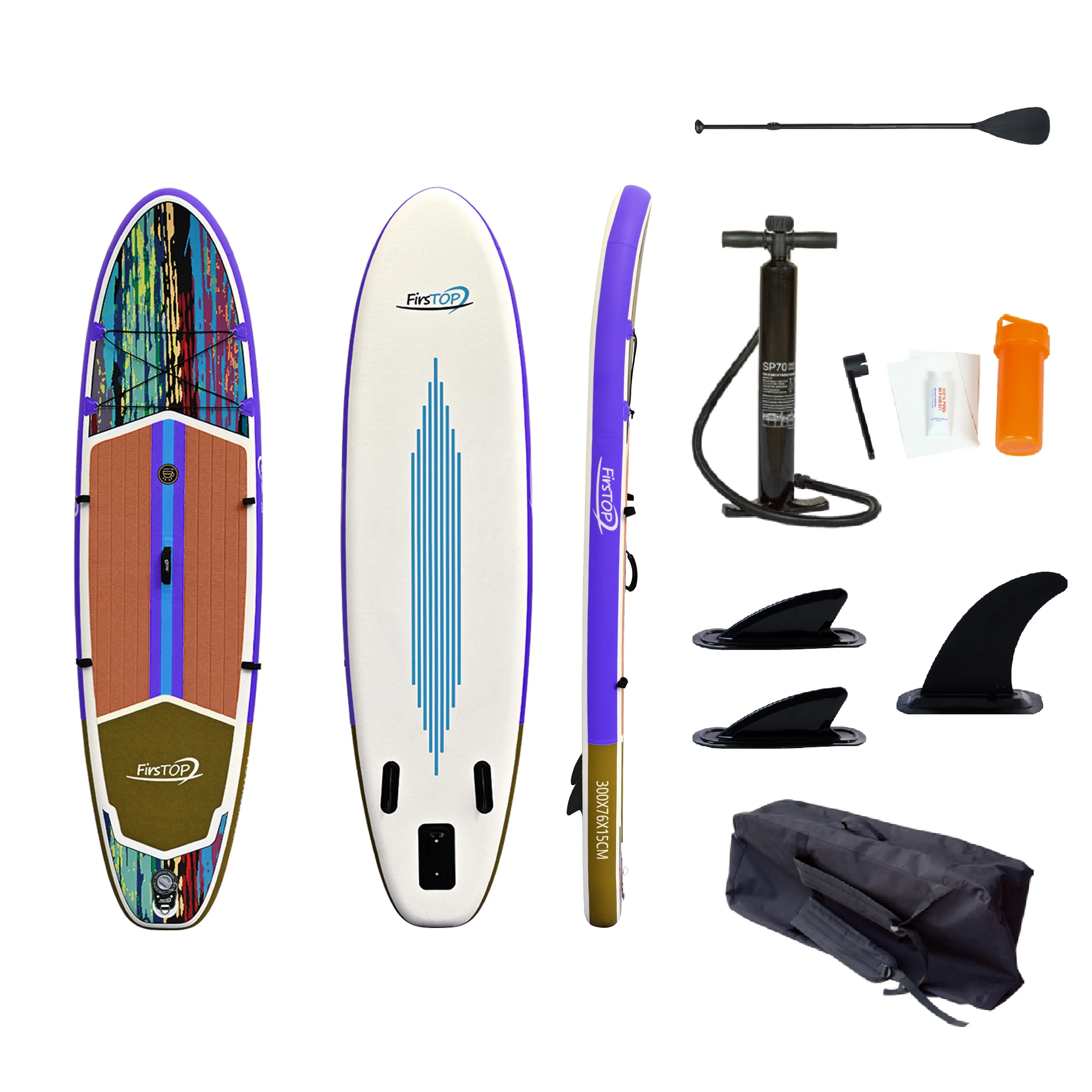 Bom preço Equipamento de esportes aquáticos SUP Paddle Boards Prancha de surf com todos os acessórios