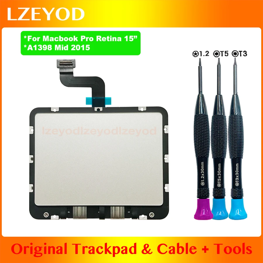 

Original A1398 Touchpad With Cable With Tools For Apple Macbook Pro Retina 15" A1398 Trackpad With Cable MJLQ2 MJLT2 2015 Year