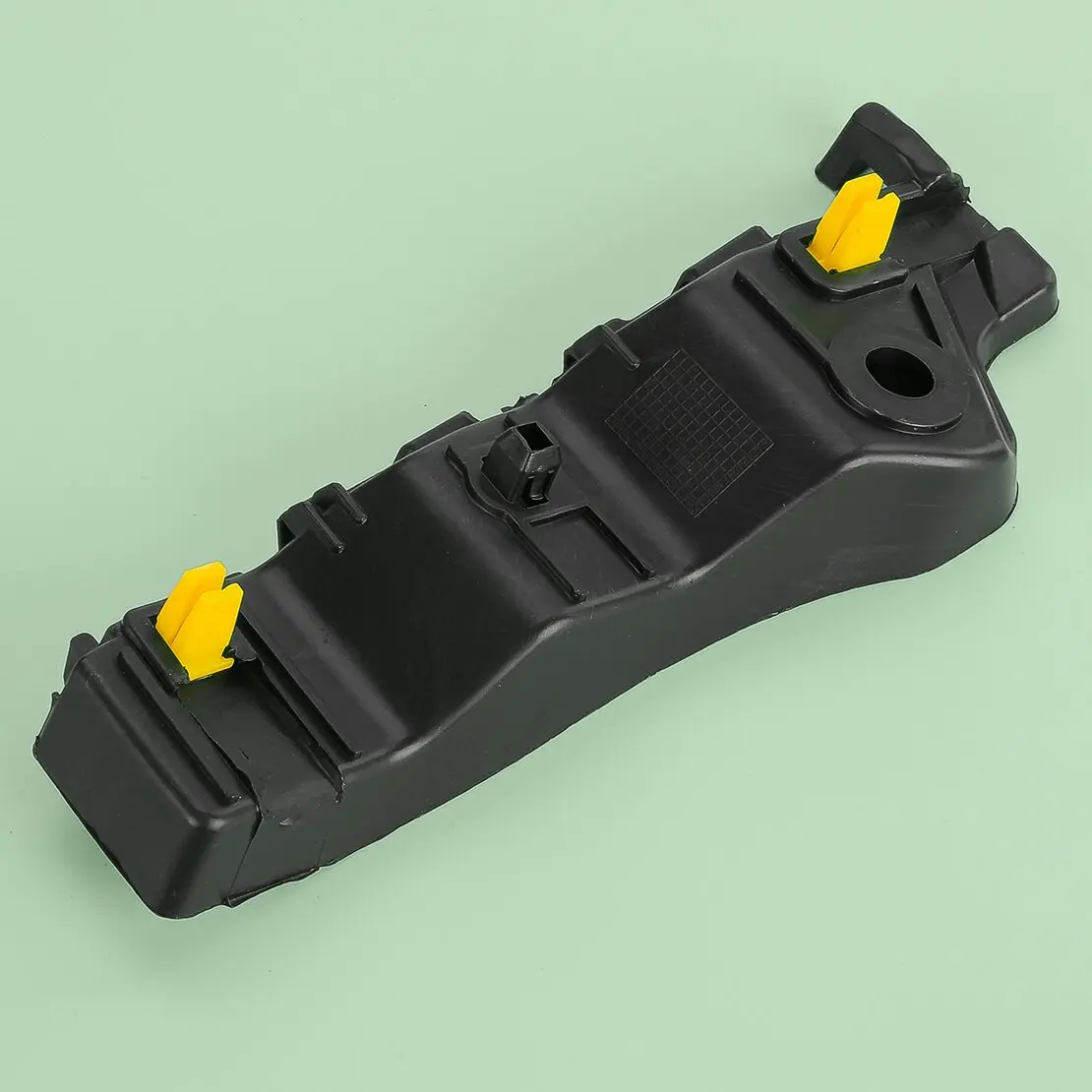 

865134Z000 левый боковой кронштейн переднего бампера, черный ABS, подходит для Hyundai Santa Fe Sport 2013, 2014, 2015, 2016, 2017, 2018