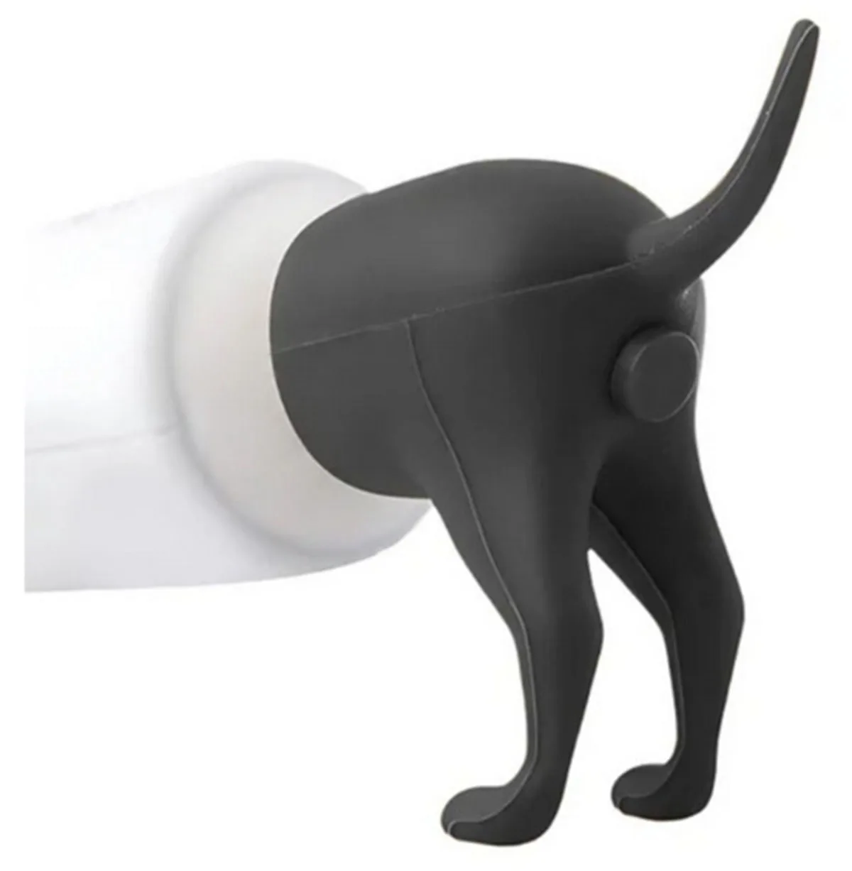 Funny Pooping Dog Butt Toothpaste Topper Creative Toothpaste Dispenser Cover