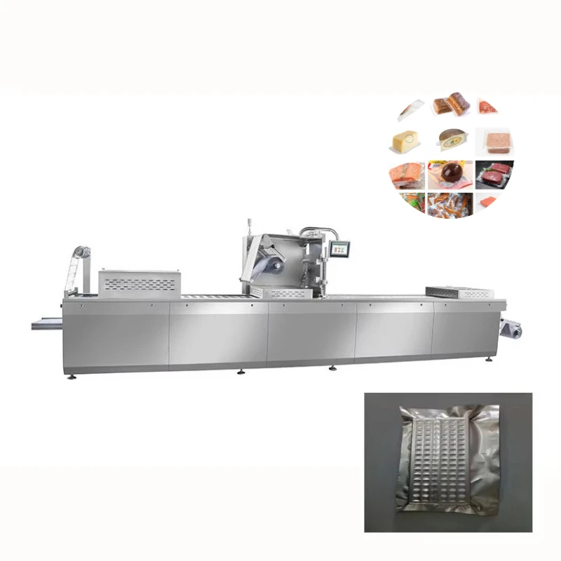 Commercial Vacuum Packaging Machine Dry Food Sealer Automatic Stretch Film Packing Bag Sealing System Heavy Duty Industrial Use