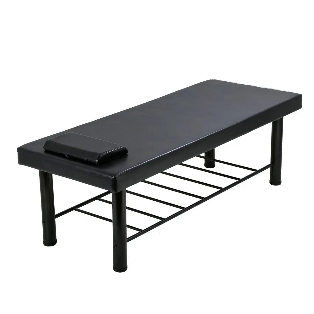 

Metal Frame Massage Table Stationary Massage Bed 75 L 30 W 4 THK Memory Foam Layer Heavy Duty Stationary Physical Therapy Bed f