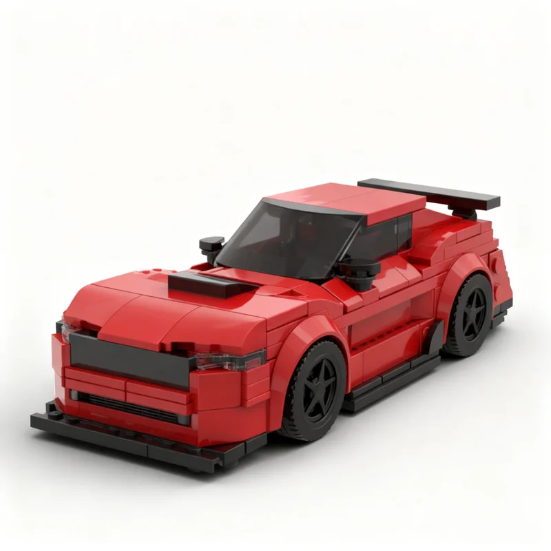 

NEW 255PCS MOC Creative Model Classic Pickup Mustang Sport Building Blocks DIY Assembly Building Blocks Display Gift Decor Set