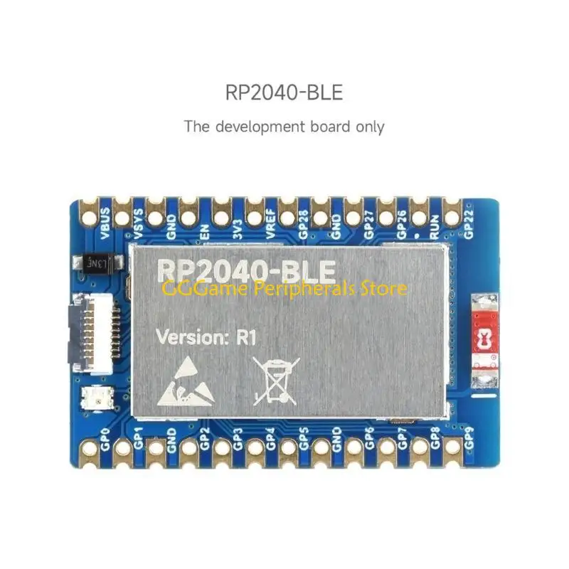 U55B RP2040 لوحة متحكم صغير 14 لوحة تطوير GPIO مع ذاكرة فلاش