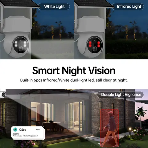 10 best sales वाईफ़ाई कैमरा आउटडोर सौर - №4