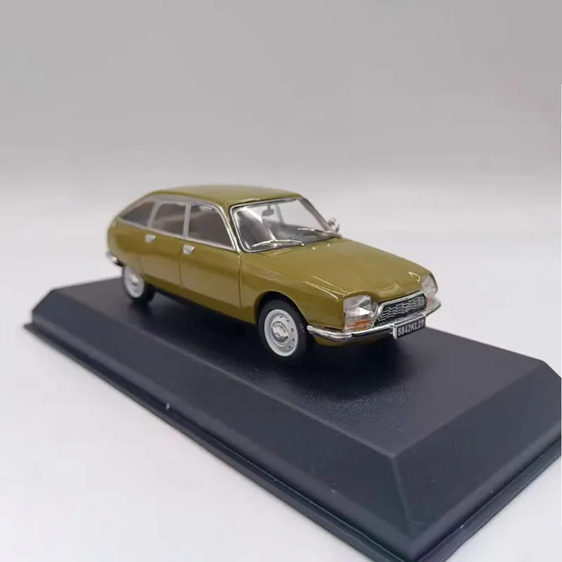 Diecast Original 1:43 Scale Citroen GS Simulation Alloy Car Model Decoration Collection Toy Gift Decration Souvenir Display