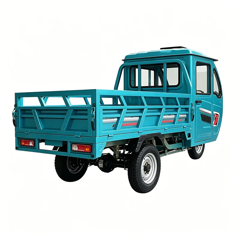 Cargo Electric Tricycle 3 Wheel 60V 1500W 400kg Load Flatbed For Farm Warehouse Logistics Industrial Transport Customized - view 5
