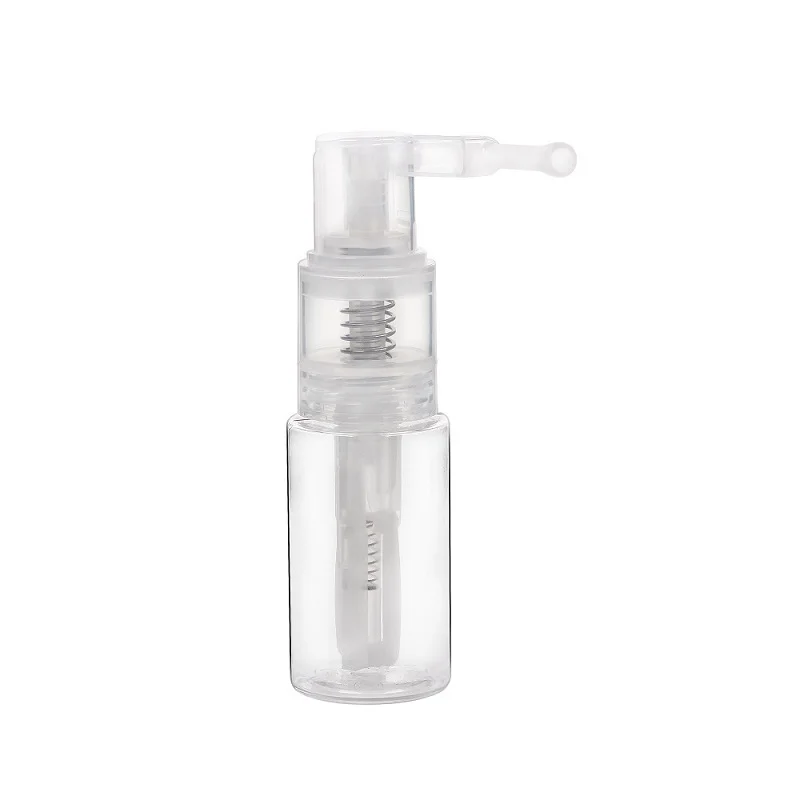 Plástico Pet Pó Seco Spray Garrafa, Atomizador Portátil, Dispensador, Talco, Recipiente, Viagem, 14 ml, 18 ml, 60ml, 20Pcs