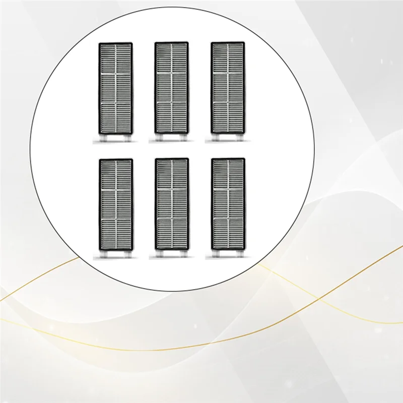 A74G-6PCS Filtr Hepa do Dreame Mova G30 Pro/Ultra Części zamienne Wydajne części zamienne do czyszczenia gospodarstwa domowego