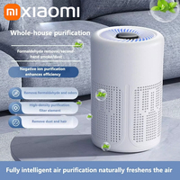 Xiaomi Mini Desktop Air Purifier HEPA Filter With Negative Ion Technology Eliminates Formaldehyde Odors Smoke And Dust Particles
