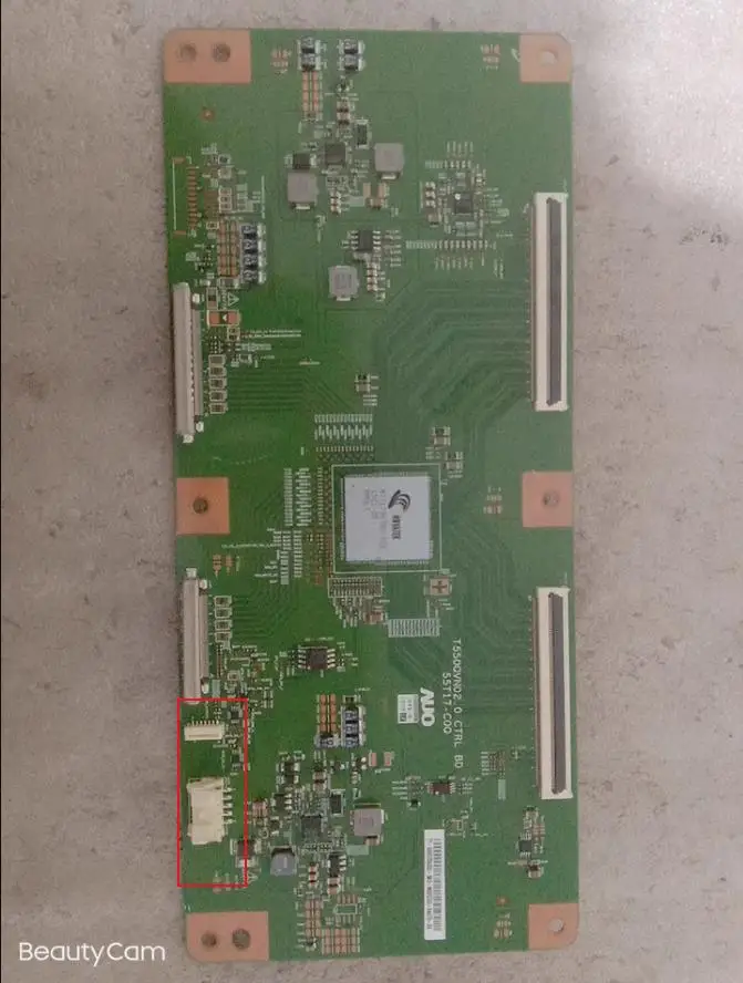 T550QVN02.0 CTRL BD 55T17-C0Q  connect with logic board T-CON full test