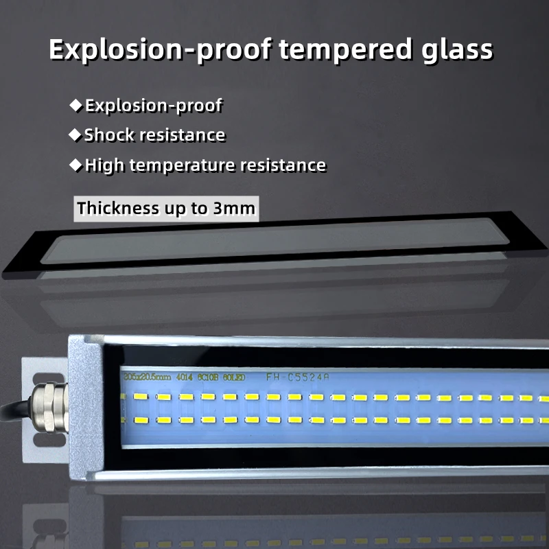 10-35W LED Machine Tool Work Light Waterproof Explosion-proof Strip Oil-proof Industrial Workshop Machine Light CNC Lathe Light