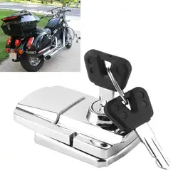 Cerradura de maletero trasera antirrobo con 2 llaves para motocicleta Big Sheep, accesorios Mod