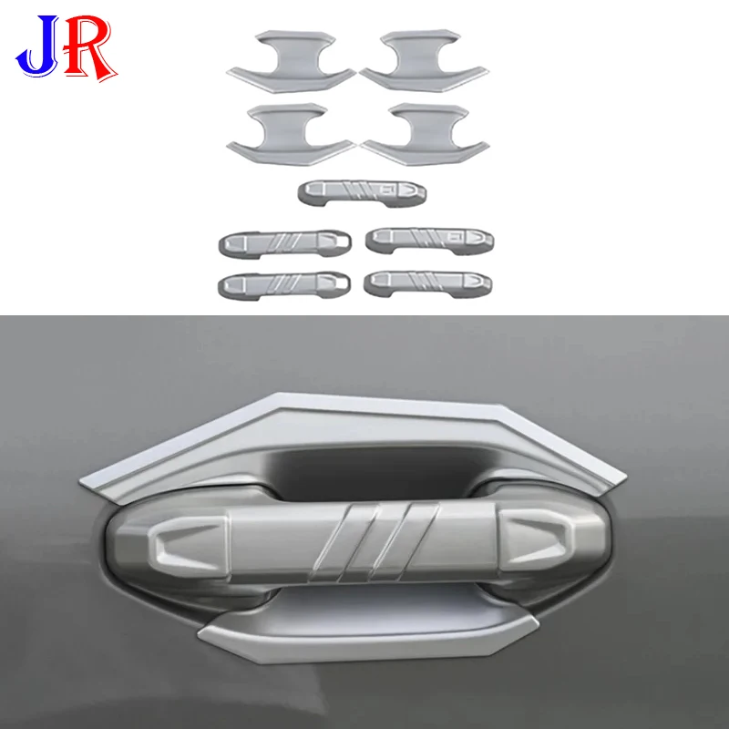 

Car Outer Handle Door Wrist Frame Fit for Jetour Traveller T2 Door Bowl Handle Protective Cover Door Handle Car Exterior Parts