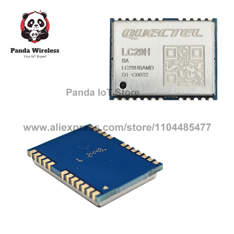 2PCS Quectel LC29HBA LC29HBAM Dual-Band Frequenza L1/L5 Posizionamento Modulo GNSS RTK DR GPS GLONASS Calileo LCC ad alta precisione