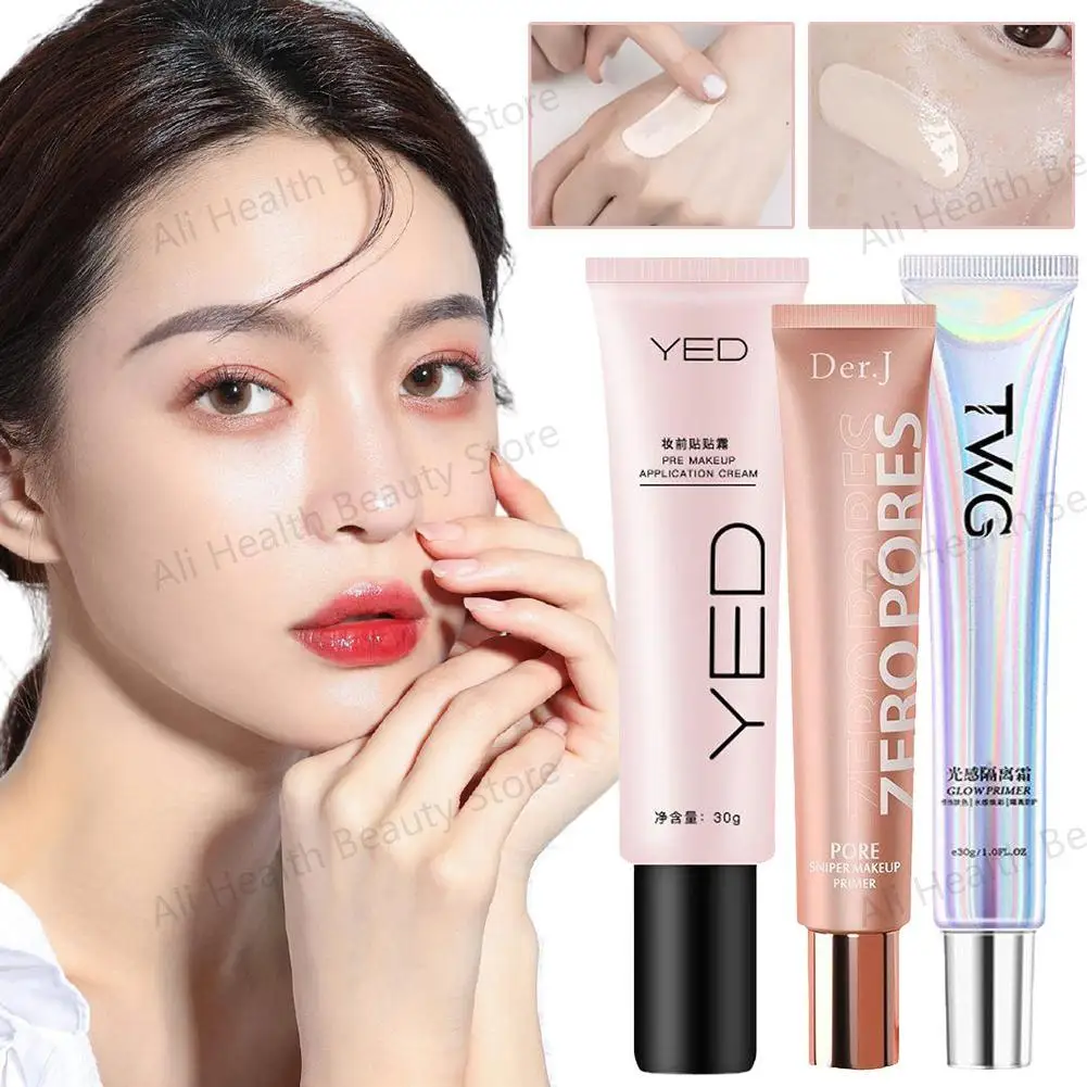 20g/30g Invisible Pores Oil Control Facial Pre Makeup Primer Base Smooth Skin Matte Isolation Concealer Cosmetics