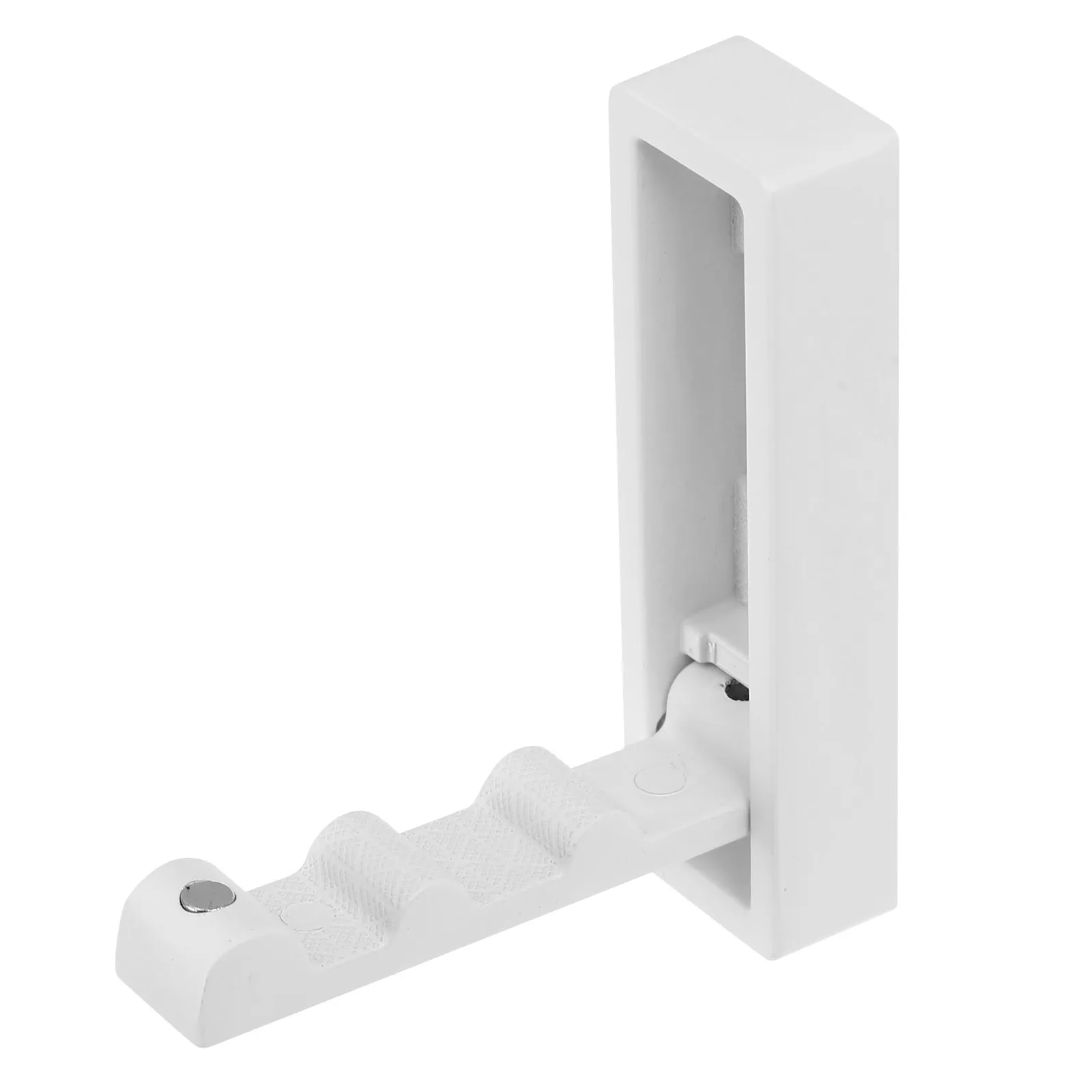 1Set Zinc Alloy Foldable Wall Hook Space Saving Folding Coat Hanger Minimalist Design for Door Wardrobe Closet Hat Bag Jacket