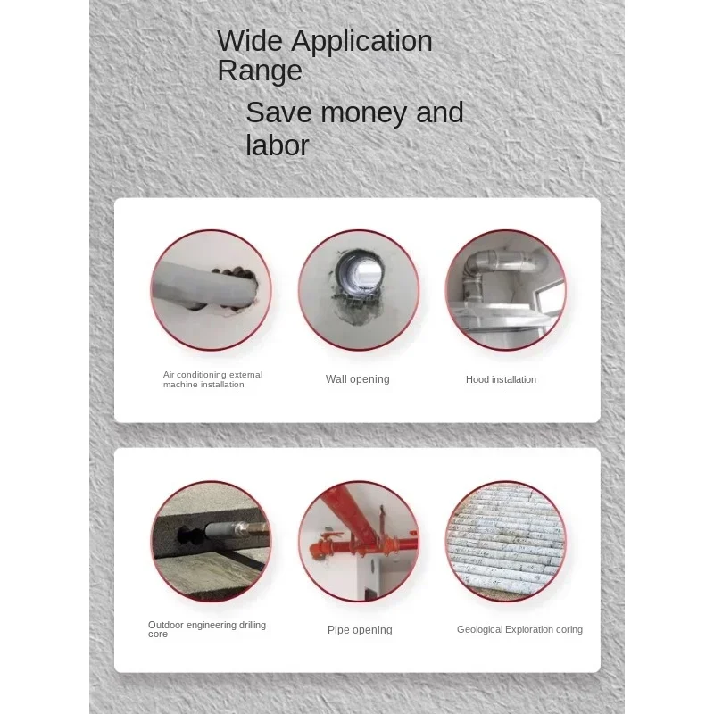 Cheap And Fine Hot Sales Fully Automatic Water Drilling Rig, High-power Air Conditioning Lifting, Concrete Drilling Bracket Fixi