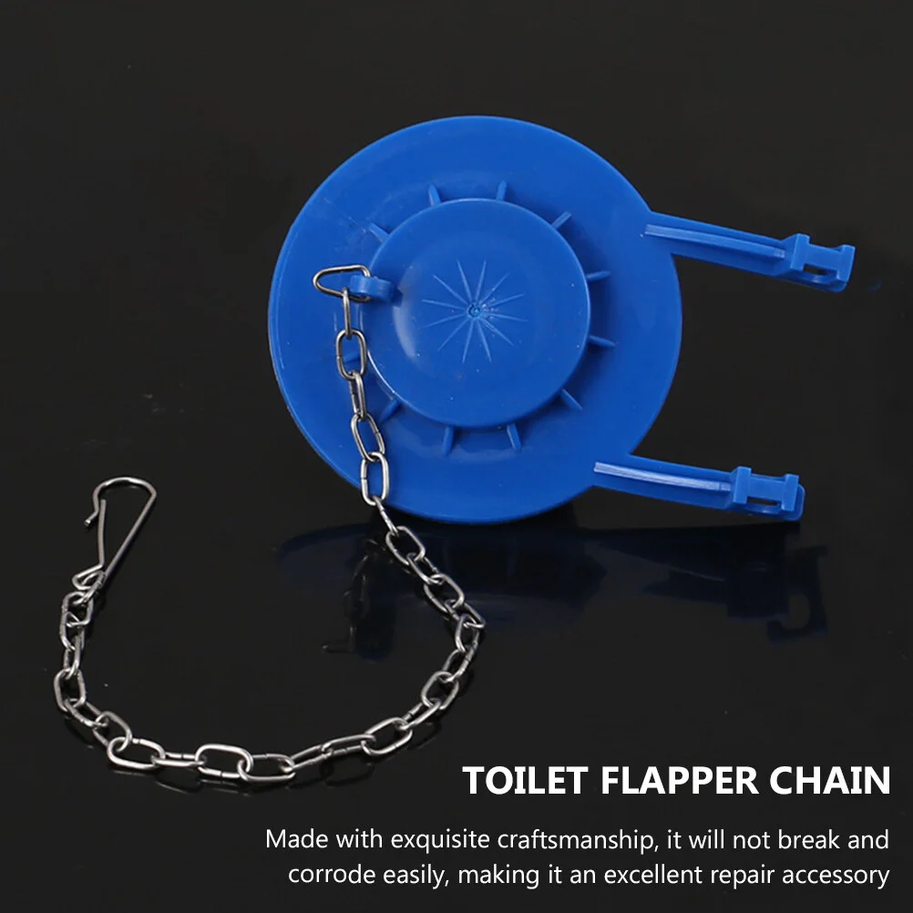 5 Pcs Valve Toilet Supplies Metal Handle Lifting Flapper Accessories Stainless Steel Chain