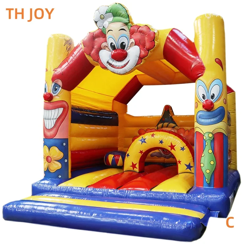 

fast air ship to door, Commercial Bounce House Clown Inflatable Bouncer, Circus Bouncy Castle Jumping Houses for party