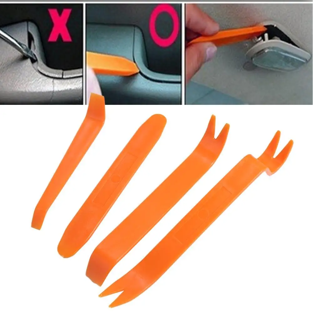 Portable Car Panel Removal Tool Kit Pry Tool Door Pry Auto Dismantle Tools Kit Disassemble Kit Plastic Disassemble Kit Car Radio